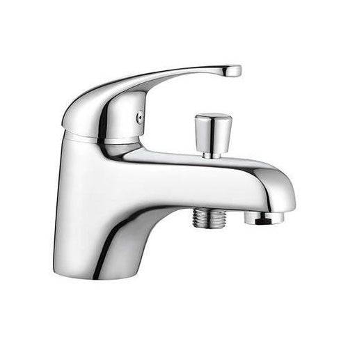 ROUSSEAU CARDIFF Enkelgat Chroom Bad/Douche Mengkraan - Waterbesparend-0