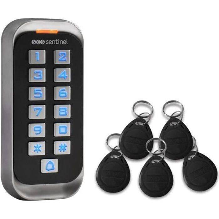 SCS Coderingstoetsenbord met 12V Badges - CodeAccess RFID - Waterdicht-0