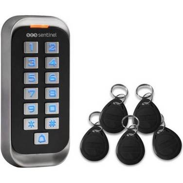 SCS Coderingstoetsenbord met 12V Badges - CodeAccess RFID - Waterdicht