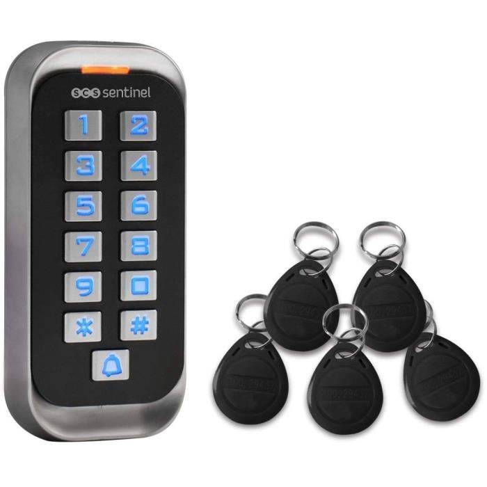 SCS Coderingstoetsenbord met 12V Badges - CodeAccess RFID - Waterdicht-1