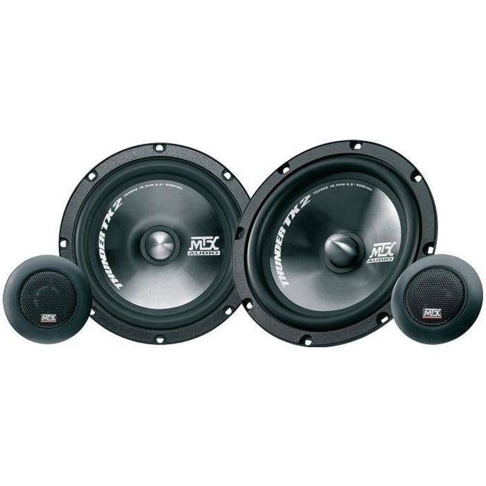 MTX TX265S 2-Wege Auto Luidsprekerset 16,5 cm 65W RMS Neodymium Tweeter-0