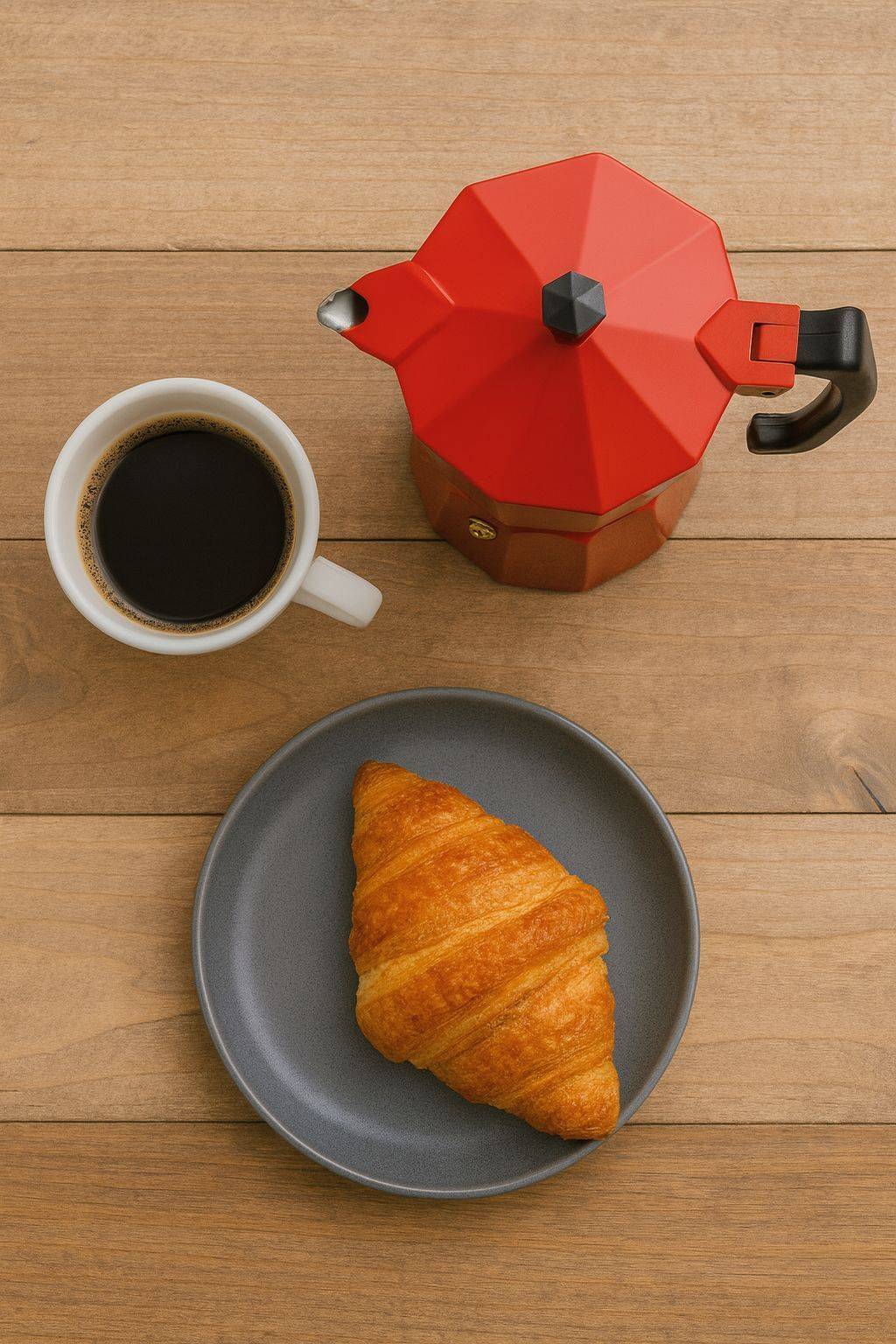 PEZZETTI Italiaanse Koffiemaker ITALEXPRESS Aluminium 3 kopjes Rood-2