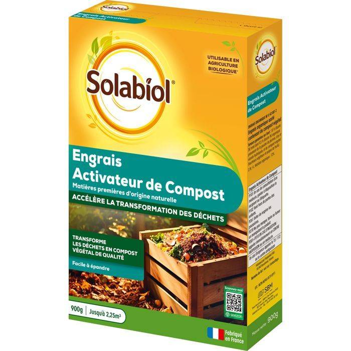 Solabiol Natuurlijke Compost Activator - 900 g - Klaar voor Gebruik-0