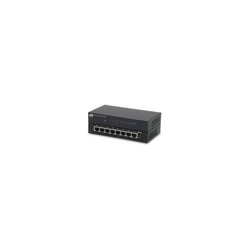 KTI Networks Onbeheerde Gigabit Switch - 8 x 10/100/1000 Mbps - KGS-SOHO 8 SWITCH KGS-SOHO-8-0