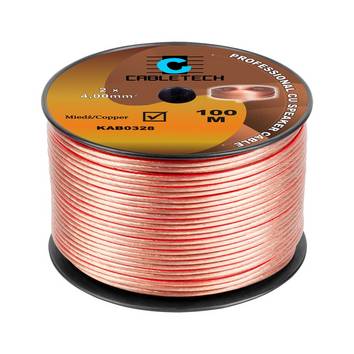 CABLETECH Luidsprekerkabel 4 mm 9900 g KAB0328