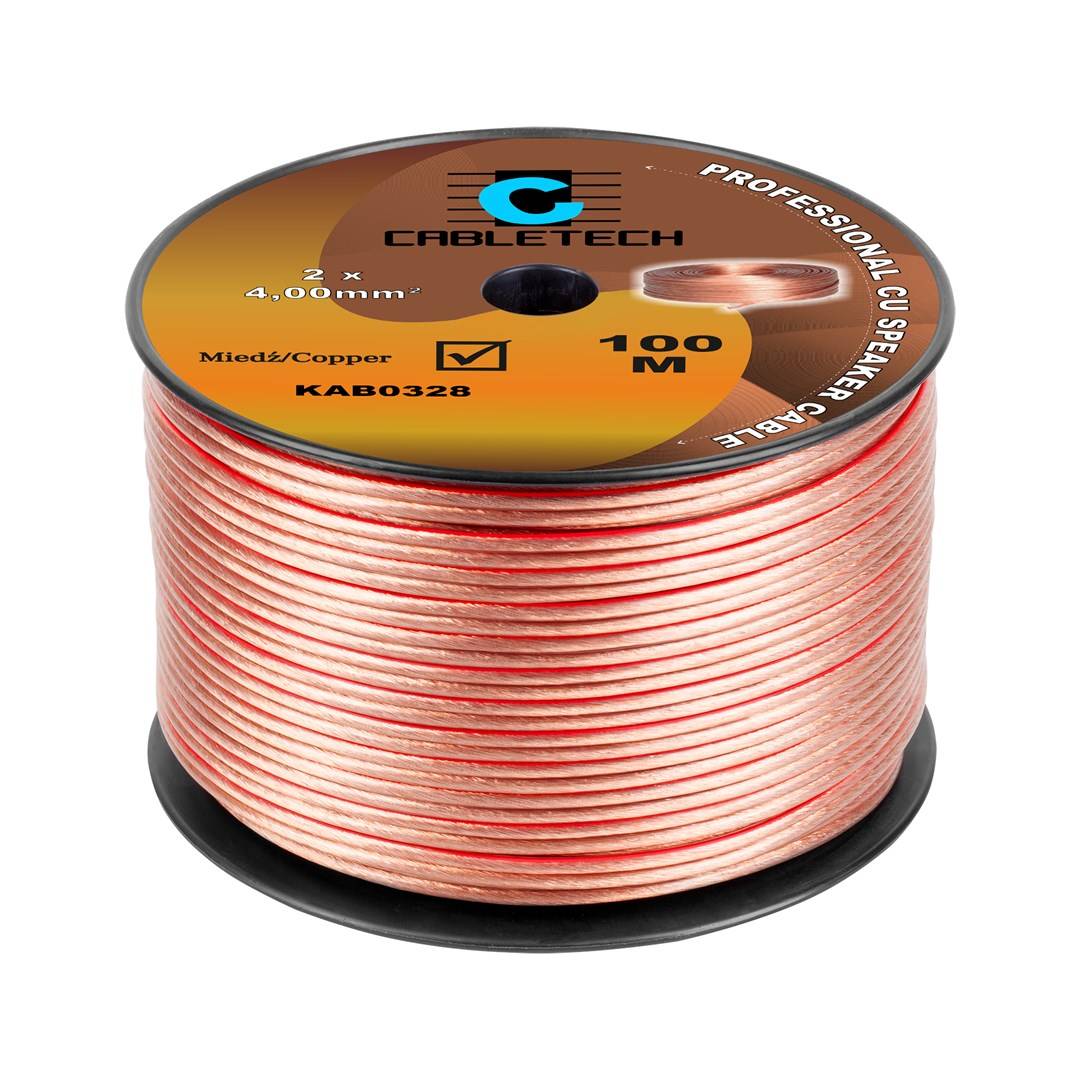 CABLETECH Luidsprekerkabel 4 mm 9900 g KAB0328-0