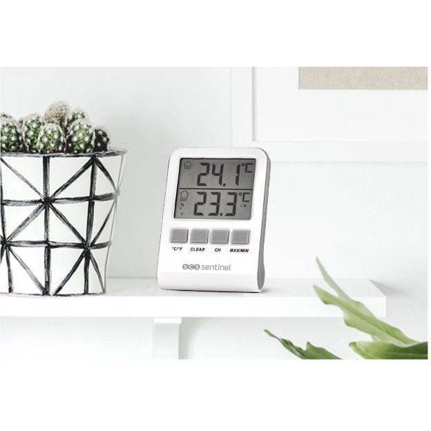 SCS SENTINEL Digitale Thermometer voor Binnen/Buiten - HCN0062 - Wit-2