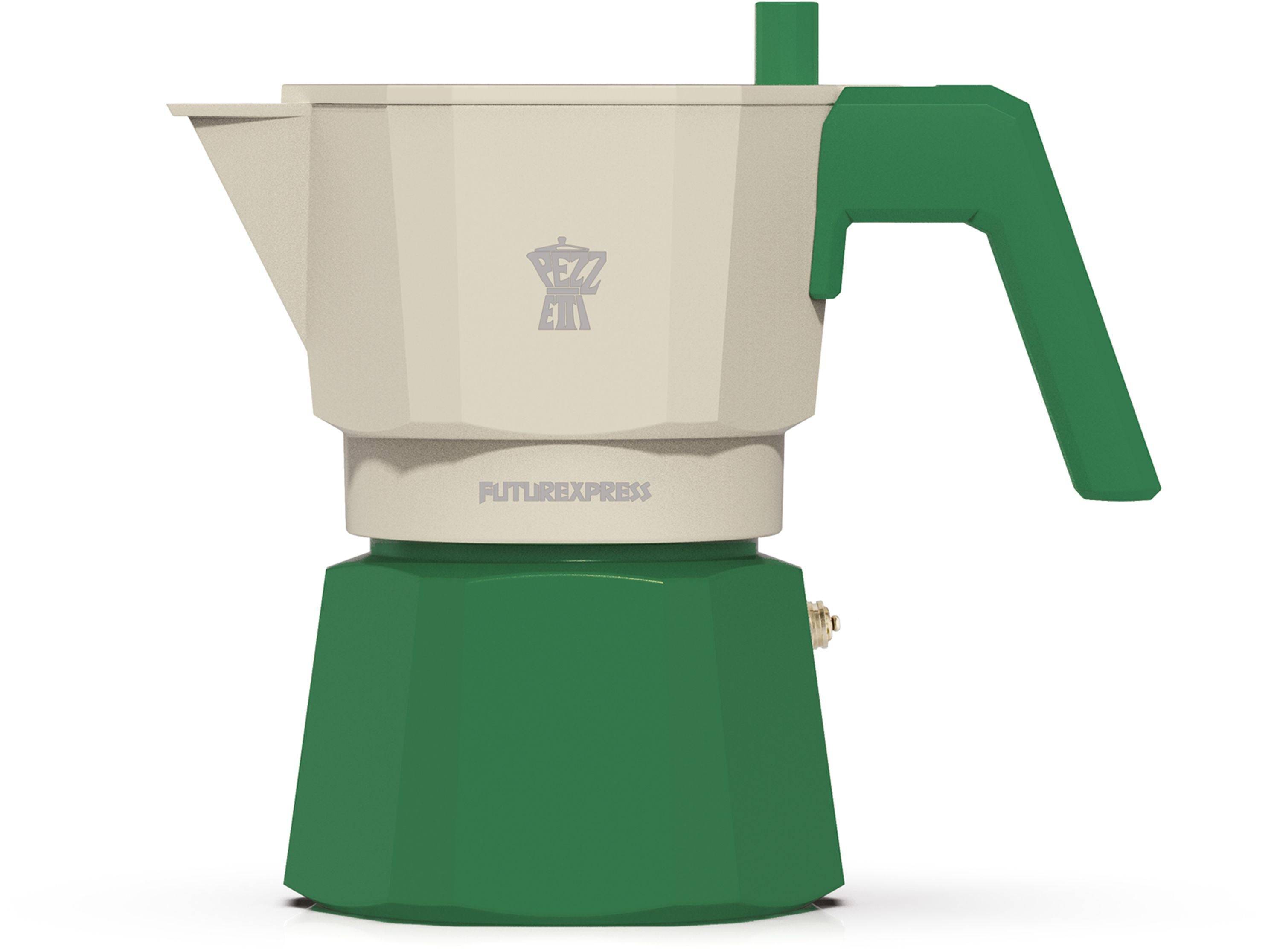 Pezzetti Koffiezetter - FUTUREXPRESS - 3 Kopjes - Groen-0