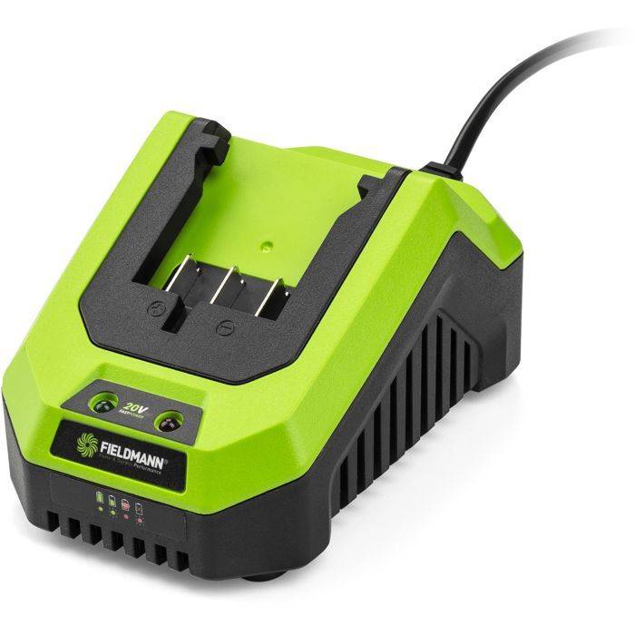 FIELDMANN Oplader voor 20V Accu - Laadt 2Ah in 60 Min-0