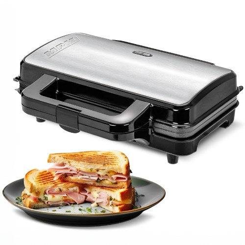 MPM Sandwichtoaster 800W Zwart MOP-20M-1