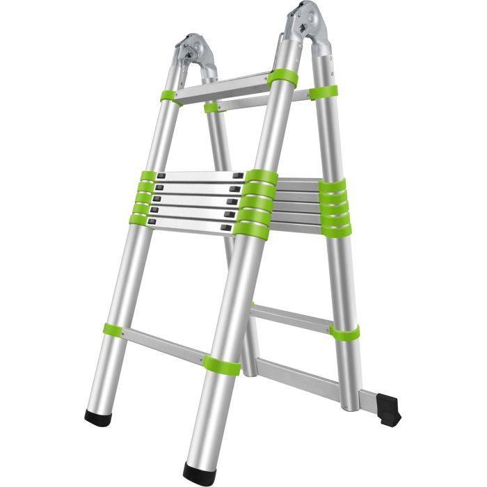 Fieldmann Dubbele Ladder FZZ 4006 - 4,4 m - 150 kg-0