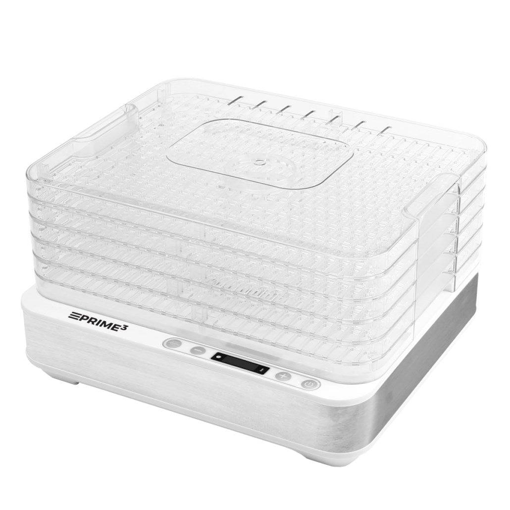 PRIME3 Voedseldehydrator Transparant Wit 420W SFD51-0