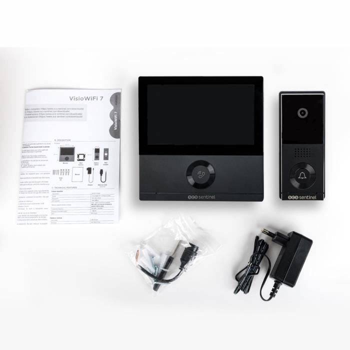 SCS SENTINEL VisioWifi 7 Bedrade Verbonden Video Intercom - 7" Scherm-3