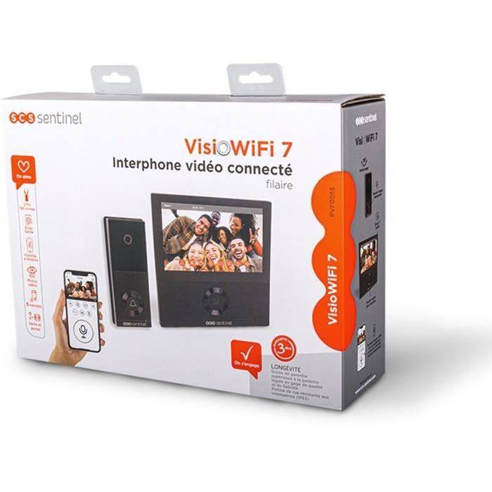 SCS SENTINEL VisioWifi 7 Bedrade Verbonden Video Intercom - 7" Scherm-4