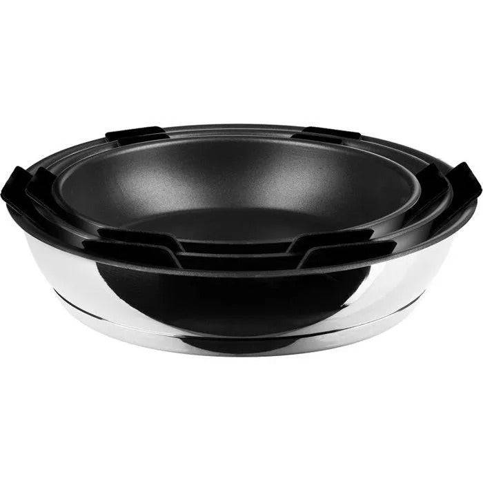 INOXIBAR Koekenpan - 29 x 31 cm - Zware Kwaliteit - Geschikt voor alle warmtebronnen-2