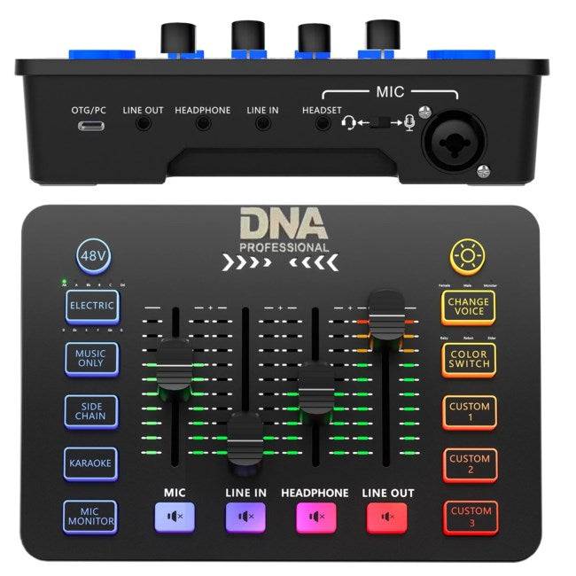 DNA SC ONE USB Audio Mixer Stemveranderaar Geluidseffecten-0