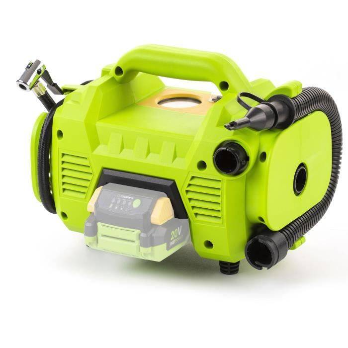 Fieldmann Draadloze Compressor - 20 V - 10,3 Bar - 235 L/min - Accu en Lader Niet Inbegrepen-0
