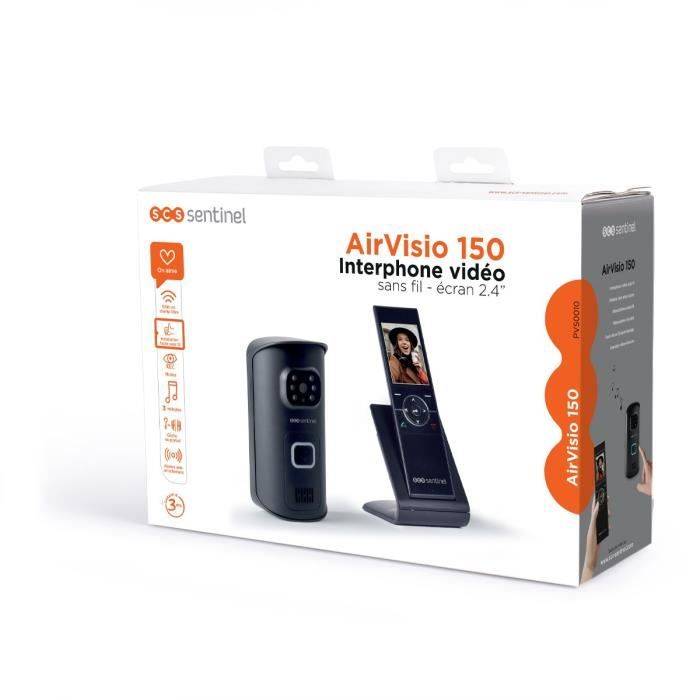 SCS SENTINEL AirVisio 150 Draadloze Video Intercom - 2,4" Scherm-3