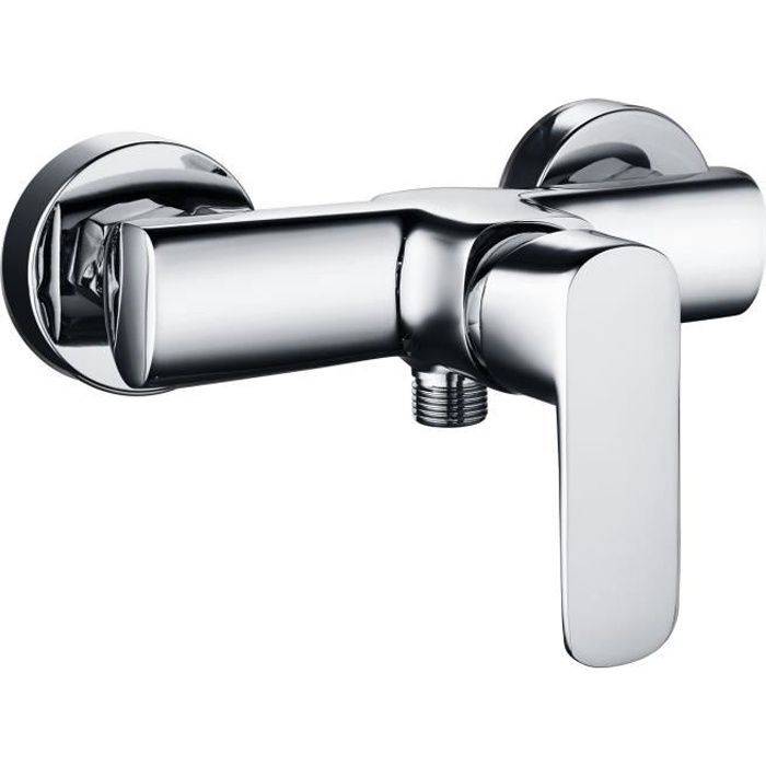 ROUSSEAU Dunedin Mechanische Douchemengkraan - Chroom-0