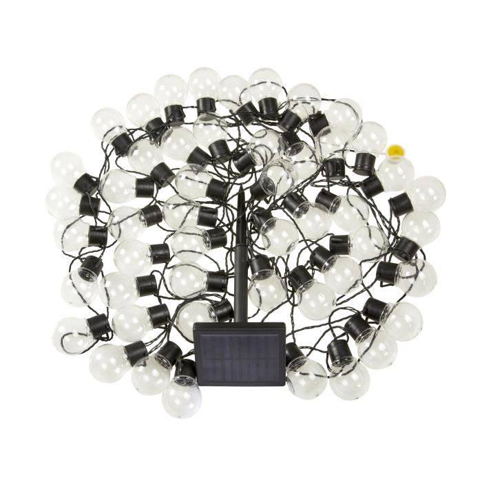 SMART GARDEN Globulb 40 LED warm witte solar string lights, 13,7 m, zonnepaneel, IP44-0
