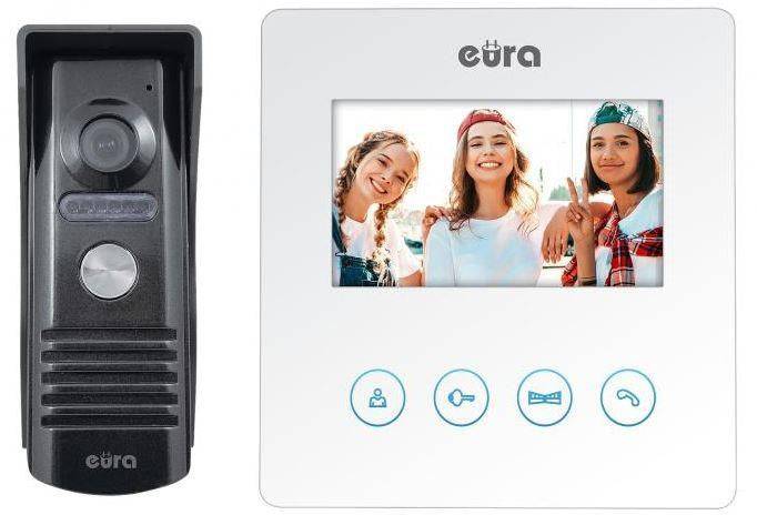 eura Wideodomofon VDP-52A3 "ATIRA" Wit 27631-0