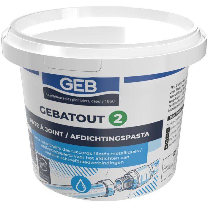 GEB Gebatout 2 Voegmiddel - Geschikt voor Drinkwater - 500 g Tub-0