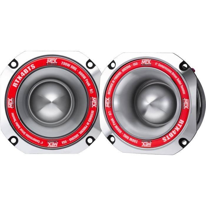 MTX RTX4BTs Hoge-Efficiëntie Tweeter, Ø10 cm, 200W RMS, 800W Piek 800dB/2V/1m-0