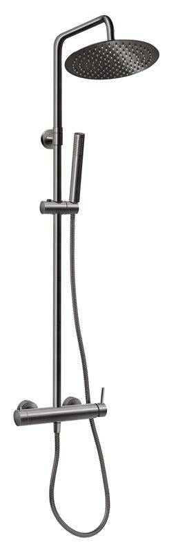 FERRO CIRICULUS Doucheset Gun Metal | Model: NP85-BCK7UGM-0