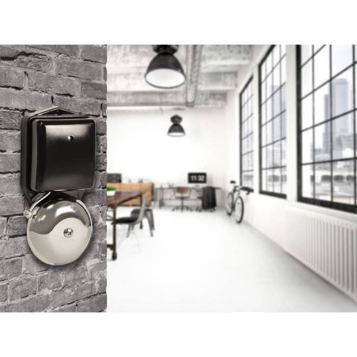 SCS SENTINEL RetroBell Bedrade Deurbel - Industrieel Ontwerp - 2 Draden - 1 Melodie - 80 dB-1