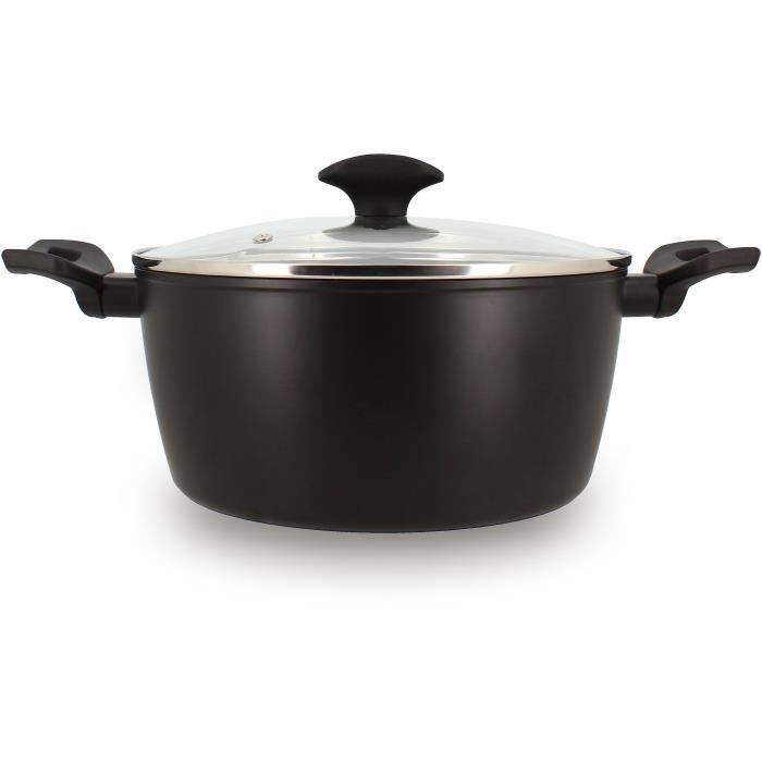 MENASTYL Braadpan - Gesmeed Aluminium - 24 cm - Zwart - 6020647-0