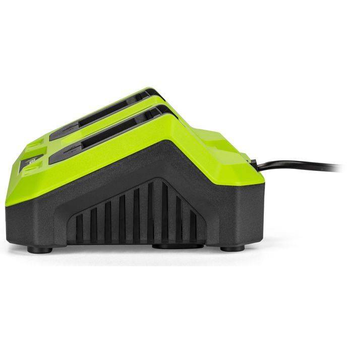 FIELDMANN Dubbele Oplader voor 20V Accu's - Laadt 2Ah in 60 Min-3