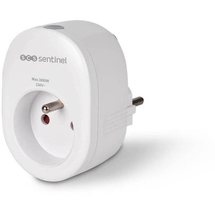 SCS SENTINEL Slimme Stekker - Afstandsbediening, ON/OFF Knop, 16A, 3600W-0