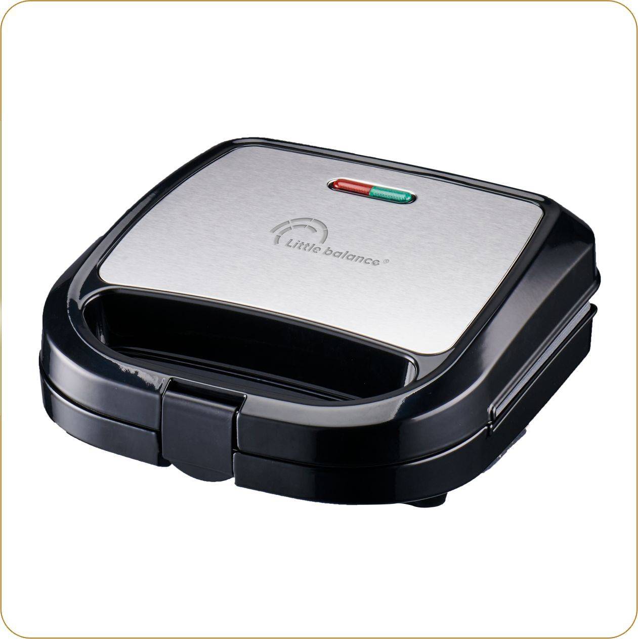 LITTLE BALANCE Wafelmaker - Happy Wafels - 750W - PFAS-vrij-0