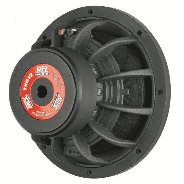 MTX TX612 Autosubwoofer - 30 cm 800W RMS 2Ω - Aluminium Chassis-3