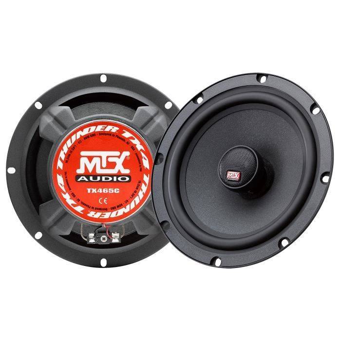 MTX TX465C 2-weg 16,5 cm 80W RMS Coaxiale Autospeakers-0