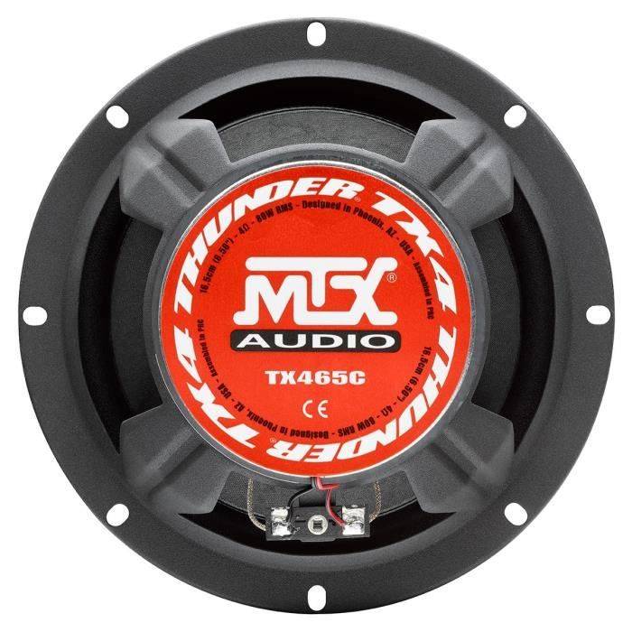 MTX TX465C 2-weg 16,5 cm 80W RMS Coaxiale Autospeakers-2