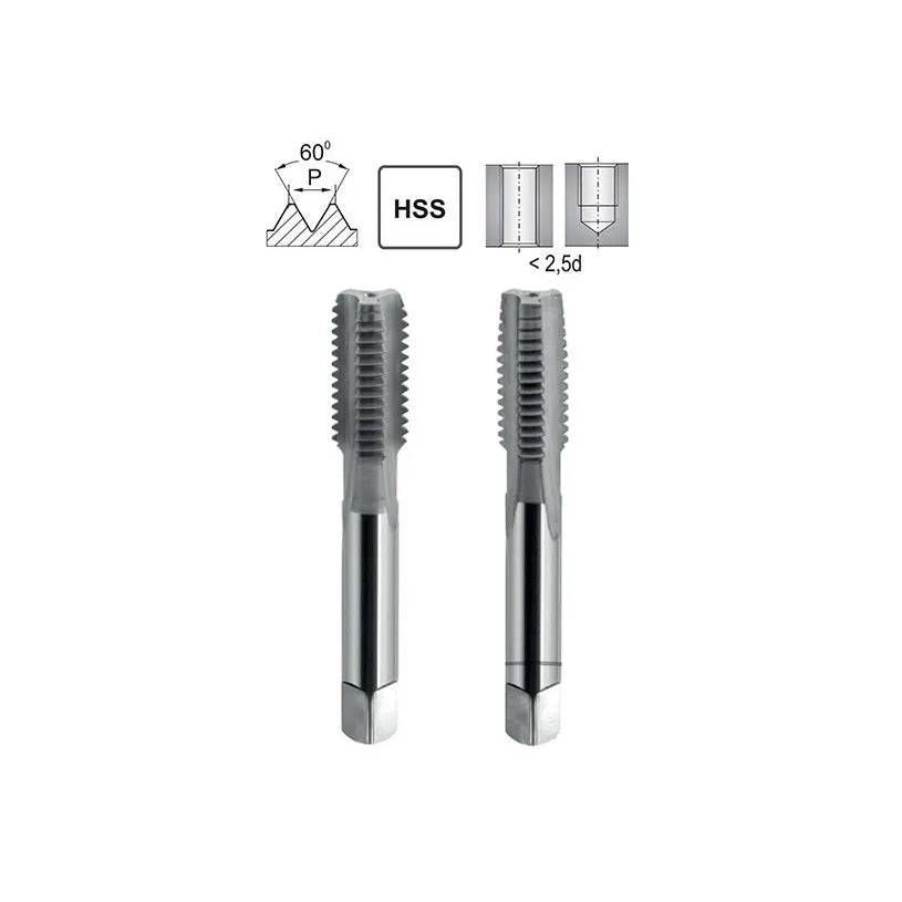 Tap M12 x 1.25 DIN-374C R40 (6H) HSSE TIN 800X-0