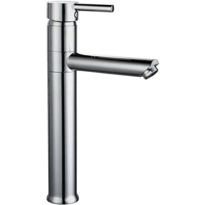 ROUSSEAU DOVER Hoge Wastafelmengkraan - Chroom - Eco-stop-0