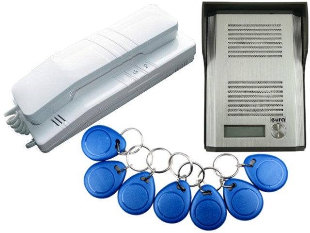 Domofon EURA ADP-41A3 Intercom met RFID Lezer eura Model: 9373-0