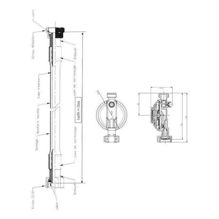ROUSSEAU PTANNEUM Butaan M20X150-1