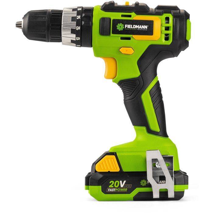 FIELDMANN Accu Klopboor - 20V - 2Ah Accu - 35 Nm - Snellader Inclusief-4