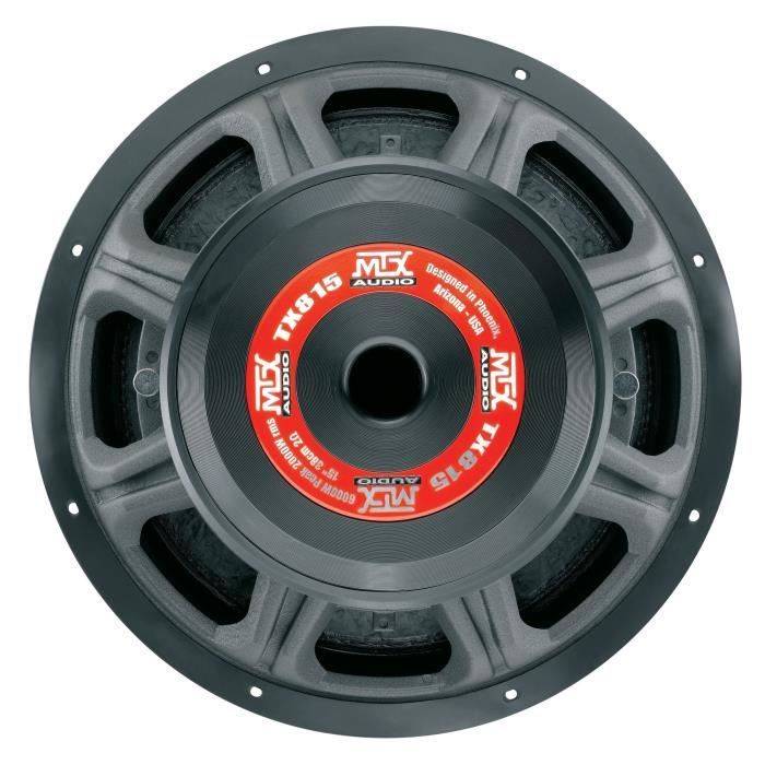 MTX TX815 High-End Autosubwoofer - 38 cm 2000W RMS - Aluminium Chassis-2