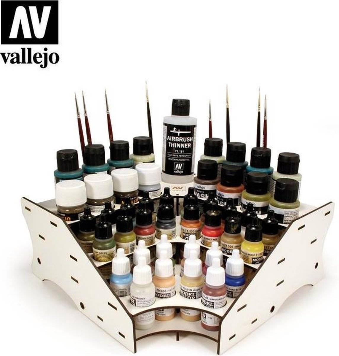 Vallejo modelbouwdecoratie - 26008 paint corner module verfrek 84295512600848429551260084-0