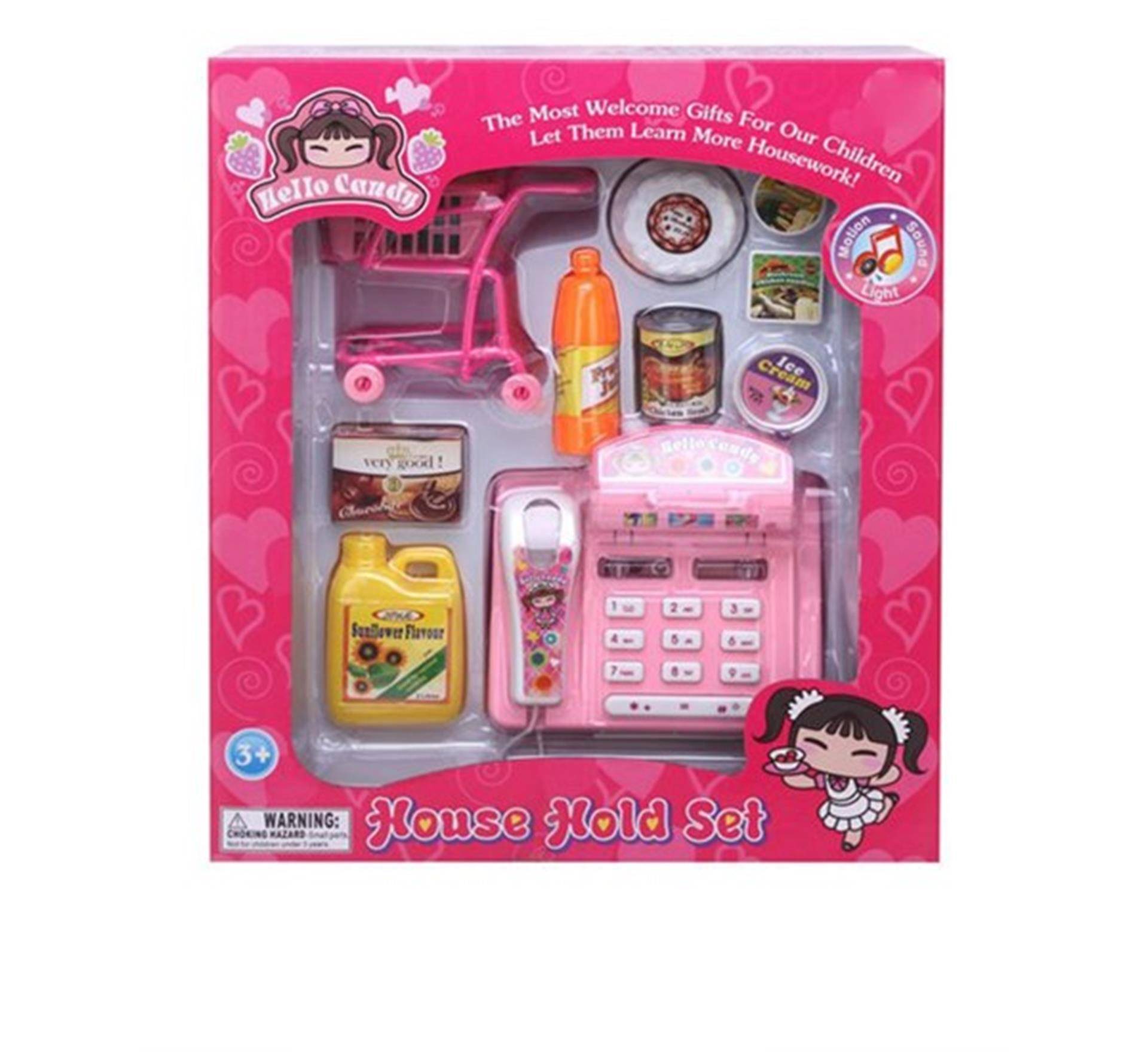Aro scankassa roze met accessoires 87164214083718716421408371-0