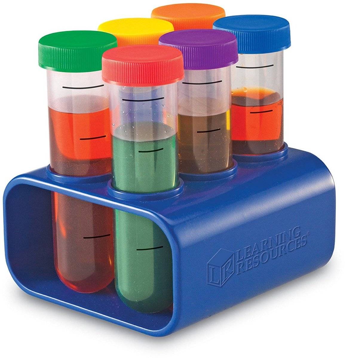 Learning resources primary science® jumbo test tubes with stand - 3+ 07650230278840765023027884-0