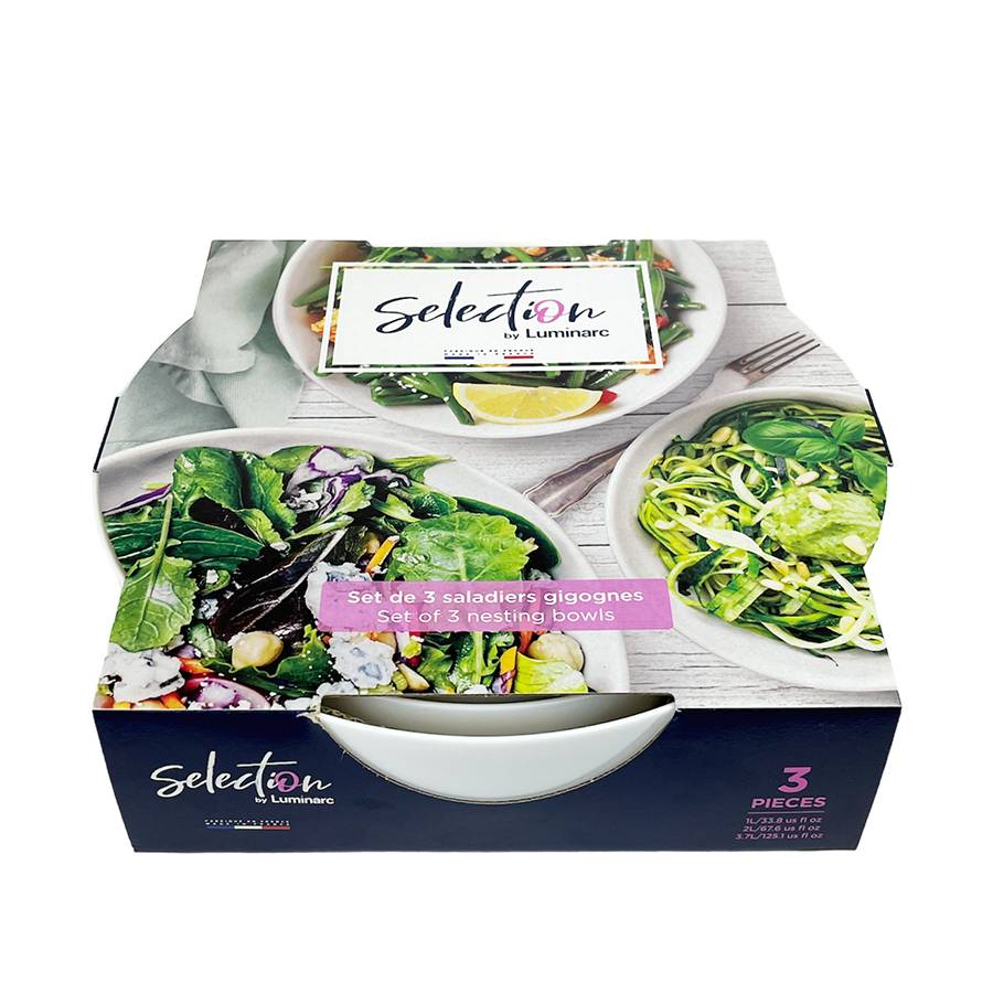 Luminarc selection saladekommen 3-delig 50549038479605054903847960-0