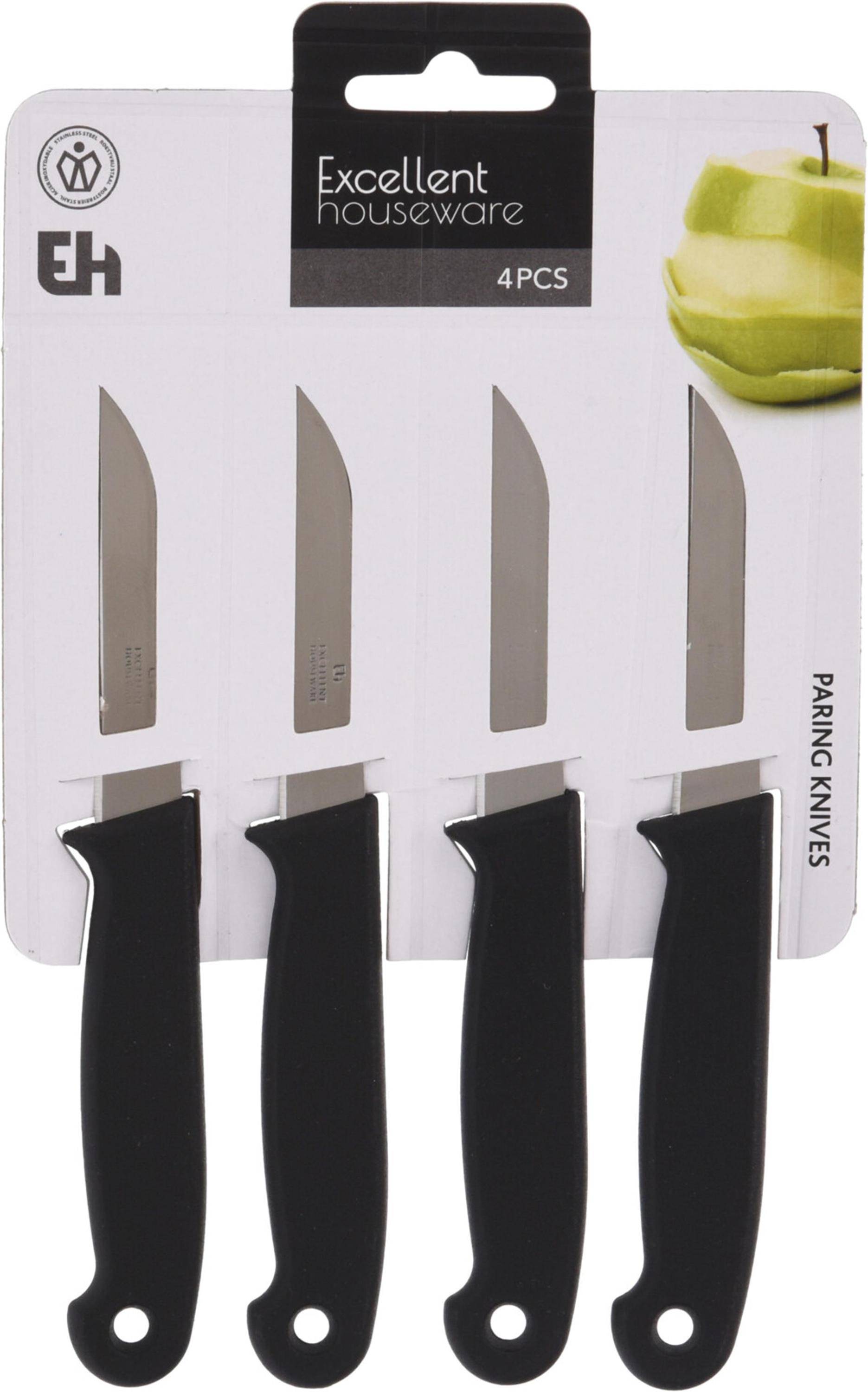 Excellent houseware schilmesjes rvs set a 4 stuks 87205739527298720573952729-0