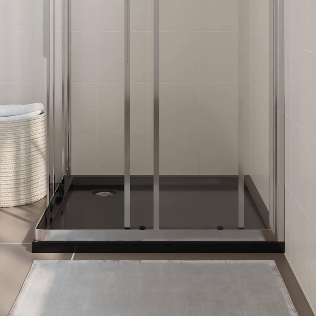 Vidaxl douchebak vierkant 90x90 cm abs zwart 87202862061578720286206157-1