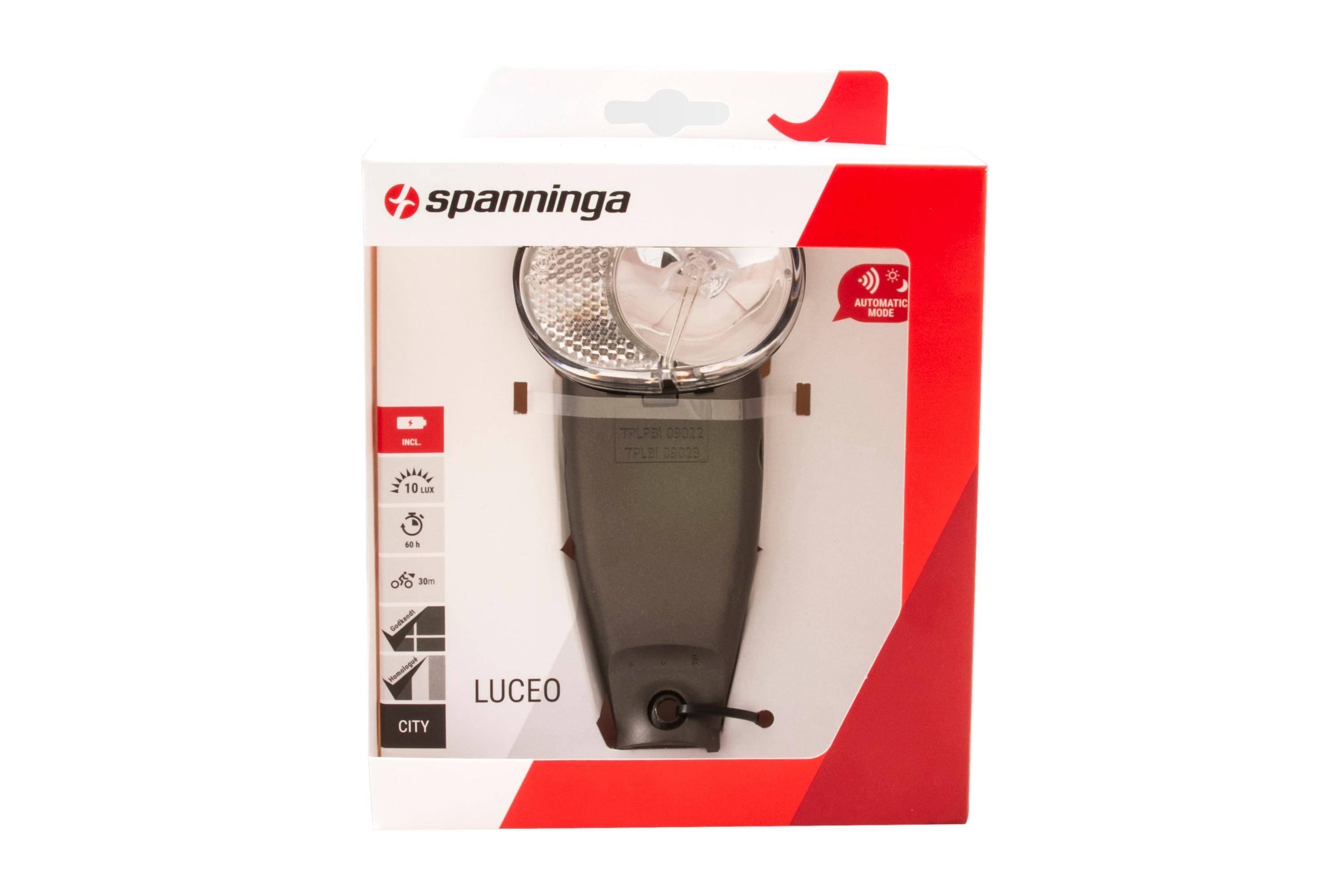Spanninga metaal b.v. spanninga luceo xba koplamp inxl. 3 x aa batterij 87151170098238715117009823-0