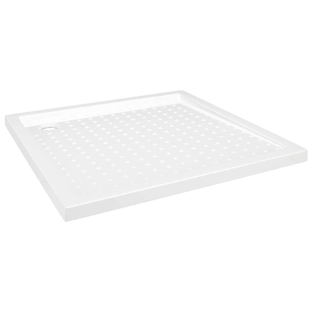 Vidaxl douchebak met noppen 80x80x4 cm abs wit 87202862060278720286206027-1